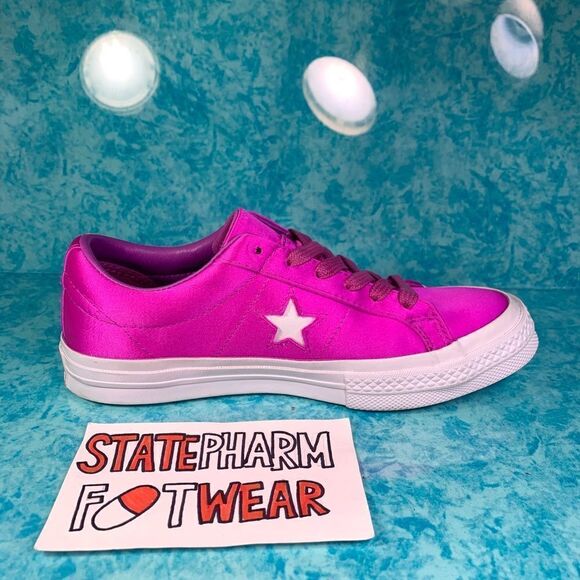 Converse One Star OX Satin ‘Magenta’ - Picture 3 of 4